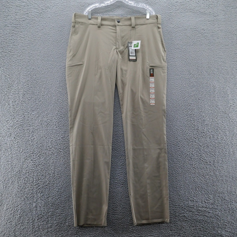 5 11 Tactical Womens Flex Tac Merino Wool Cargo Pants Tan‎ Unhemmed NEW